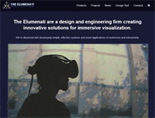 Tablet Screenshot of elumenati.com